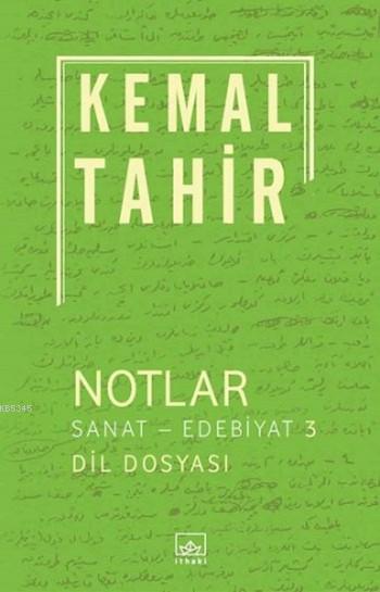Notlar / Sanat-Edebiyat 3; Dil Dosyası