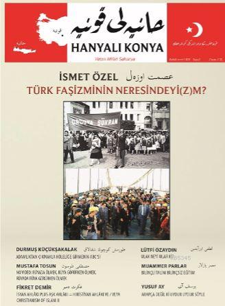 Hanyalı Konya Kollektif - Aylık Dergi Yıl: 1 - Sayı: 5